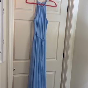 Sky blue dress
